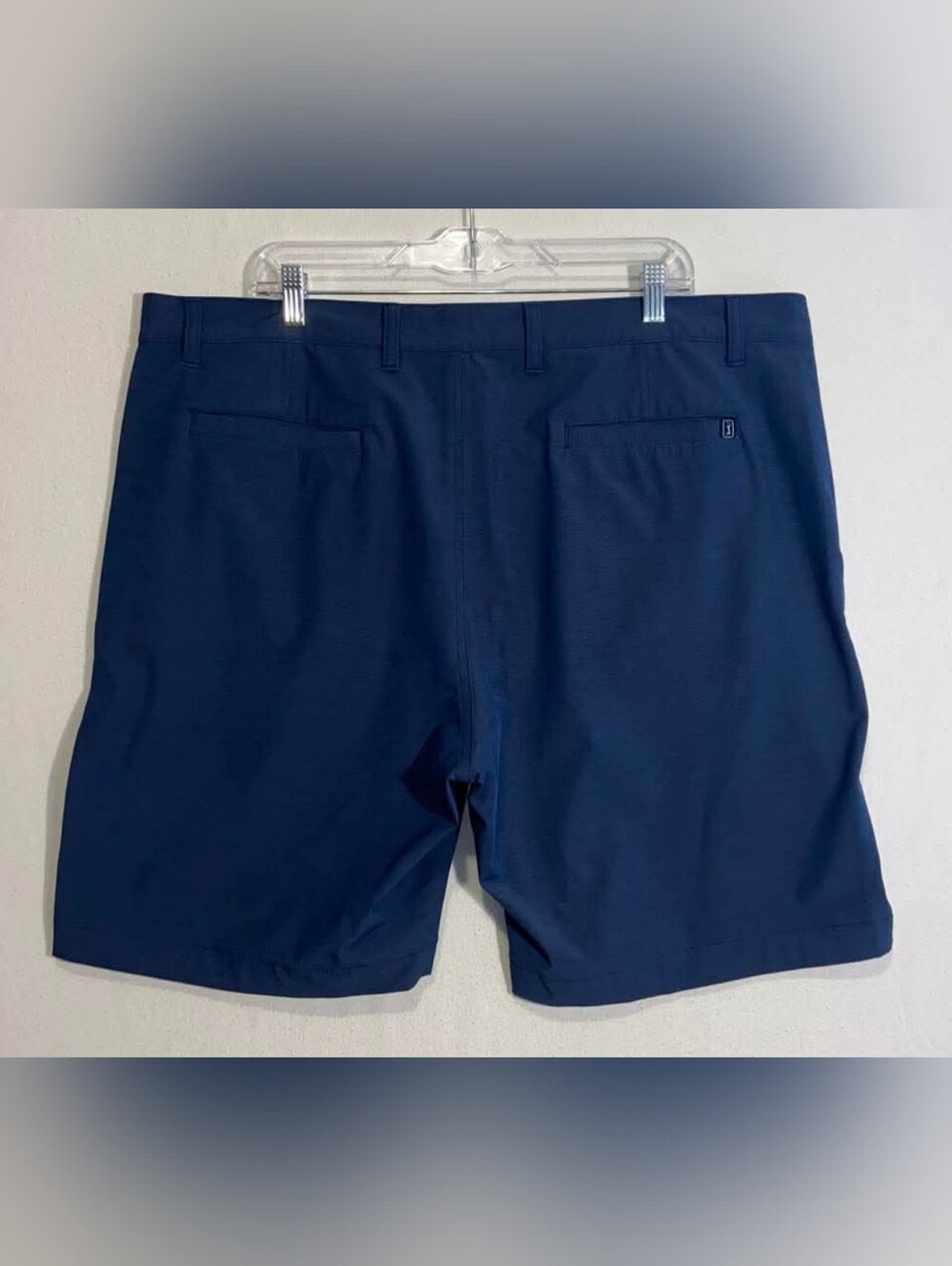 PGA Tour Navy Flat Front Golf Shorts